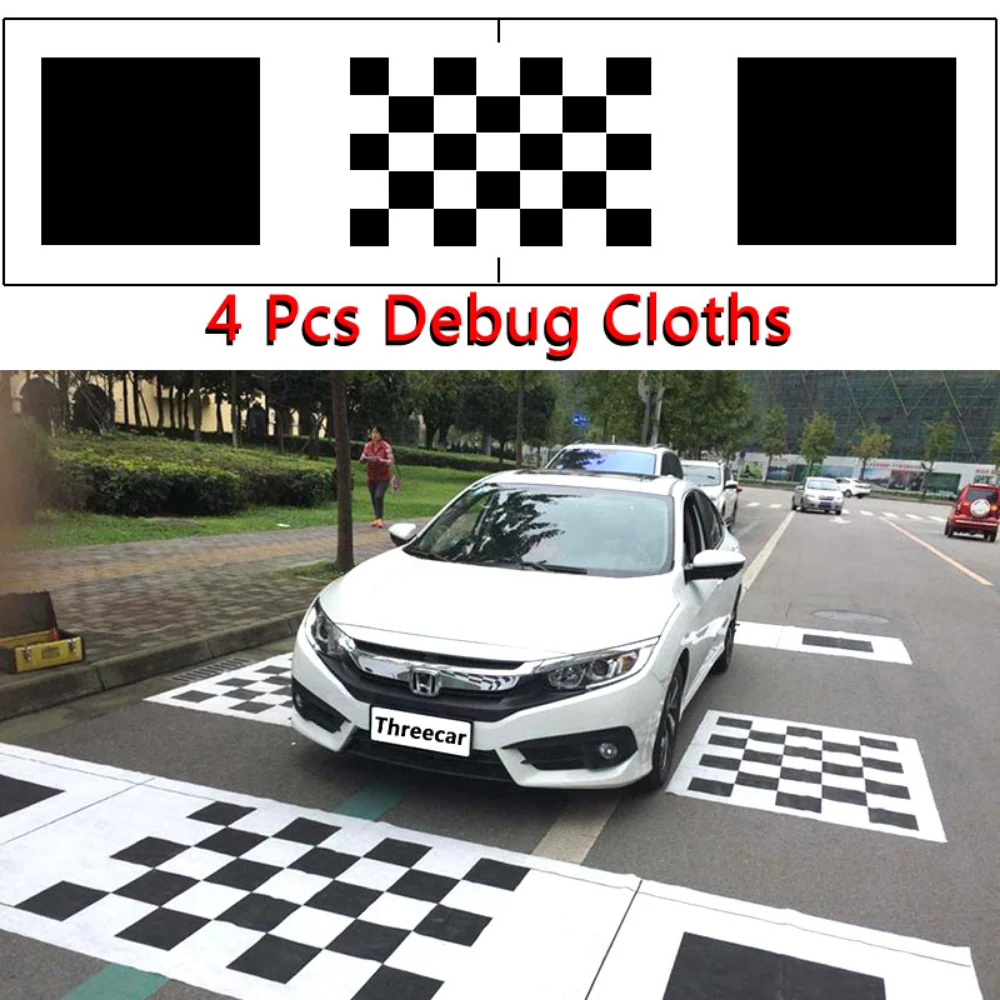 

FYKOI Fabrics Calibration Cloth Special for 360 Degree Surround Bird View System Debugging Clothes 4.4*1.2M/1.6*1.2M Nonwoven