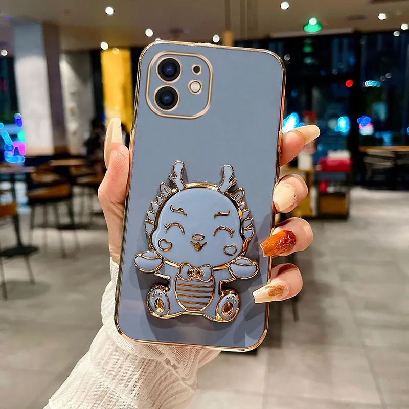 Shockproof Dragon Case For Samsung Galaxy Phone With Stand_voghion.com