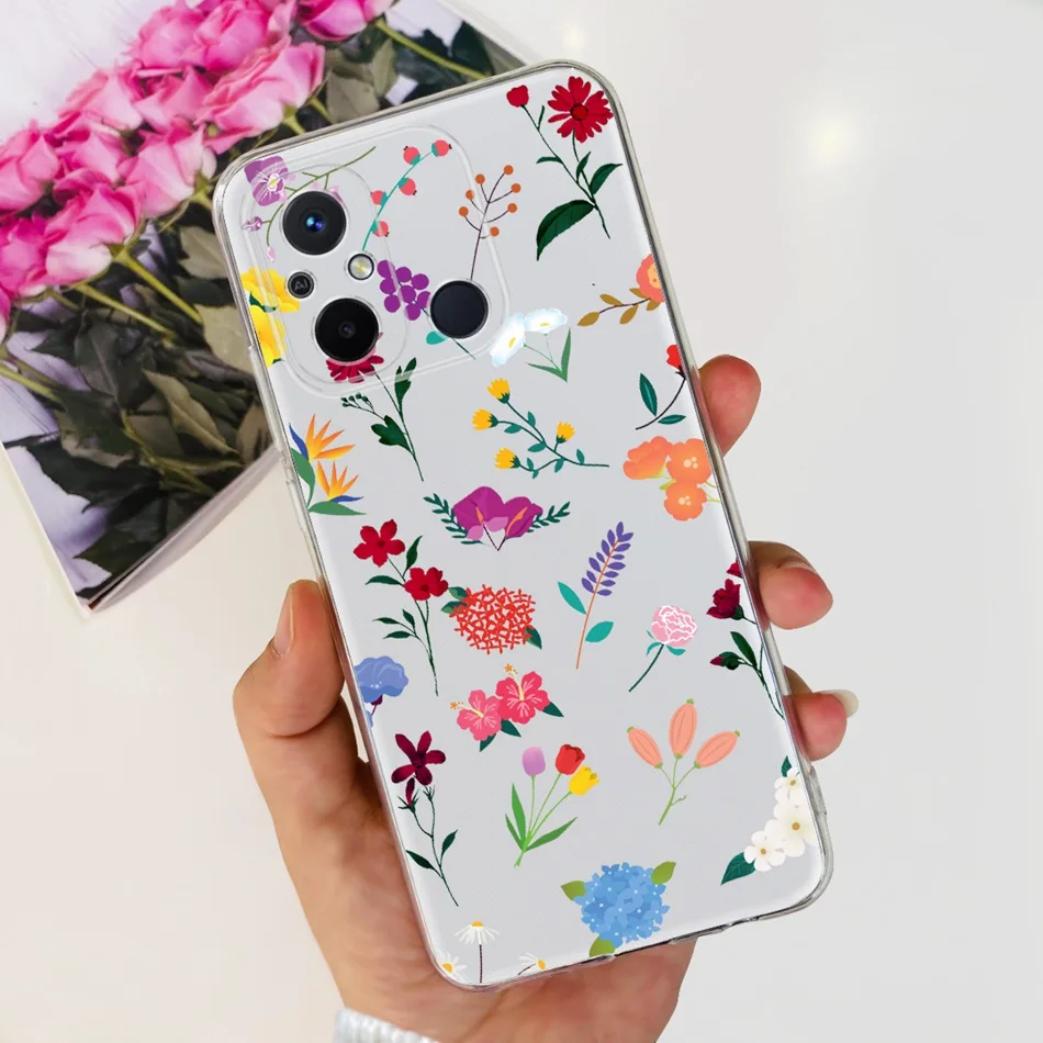 Soft Silicone Case - Cute Painted Transparent TPU Back Cover