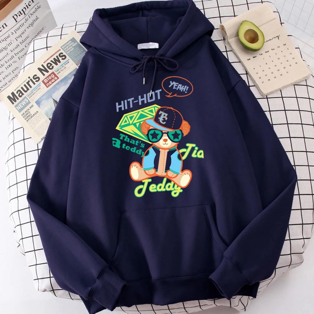 

That'S A Teddy Jeddy Kawaii Cartoons Hoodies Men'S Gorgeous Spiritual Sweatshirt Casual Fashiontops Retro O-Neck Hoodie Mens