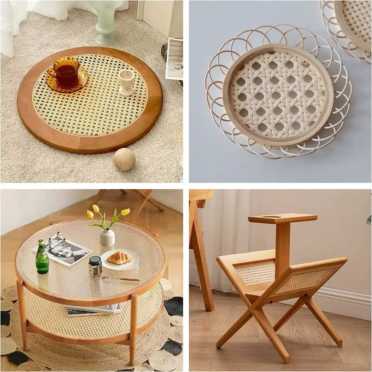 Rollo de correas de ratán de plástico, hoja de mimbre, mesa de silla al  aire libre, Material de reparación de muebles, 40-55cm de ancho, 0,6-2  metros de longitud - AliExpress