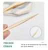 Eyelash Tweezers Professional Golden Stainless Steel High Precision Tweezer for Volume Fans Lashes Extensions Makeup Tools 5