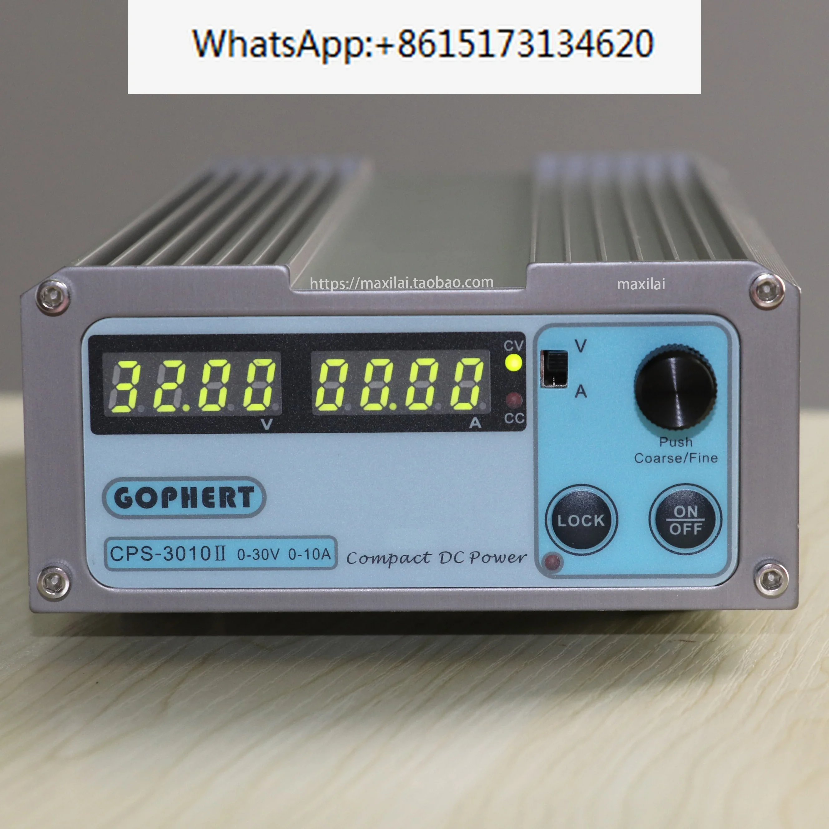 

Gophert DC stabilized switching power supply CPS-3010II Small size NPS-3001 adjustable 30v10a