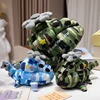 Cartoon Green/Blue Soft Warcraft War Plane Pillow Stuffed Transportation Instrument Men Gift 1