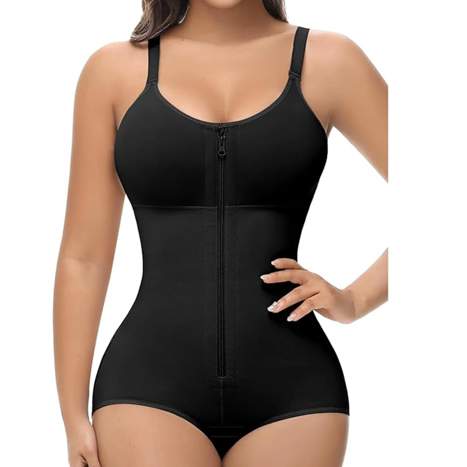 Faja Colombiana Body Modellante Senza Cuciture - Solleva Glutei E Pancia Piatta, Shapewear Donna 2 In 1 - 4