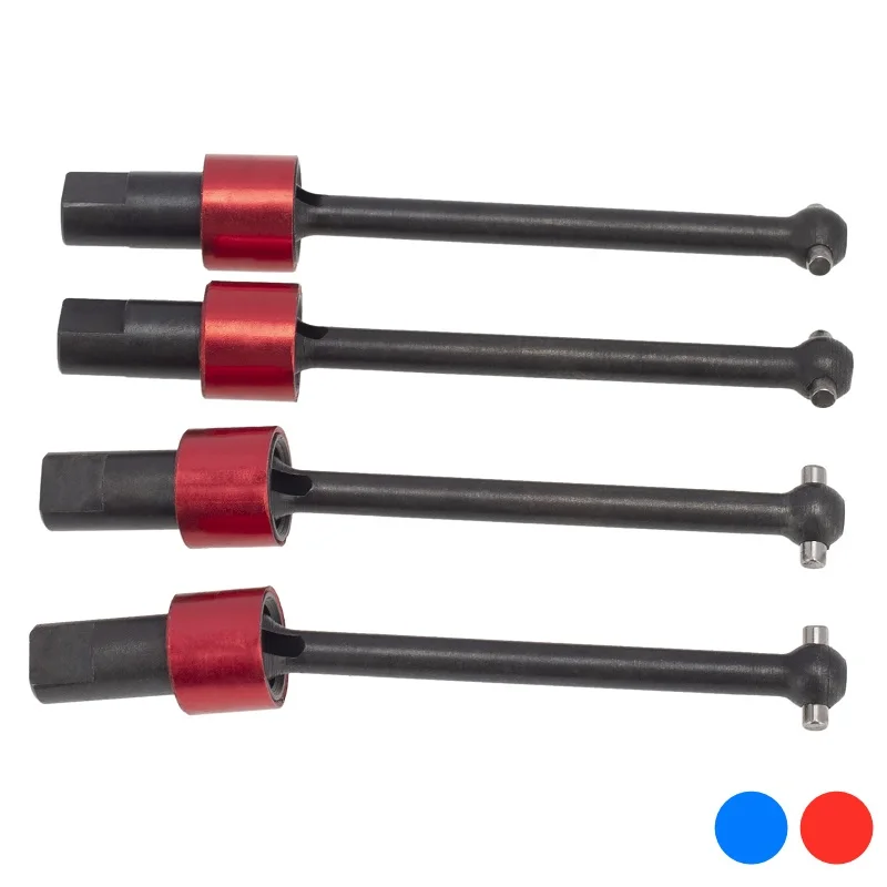 

4pcs Metal Front and Rear Drive Shaft CVD Driveshaft for Traxxas LaTrax Teton 1/18 RC Car Upgrade Parts