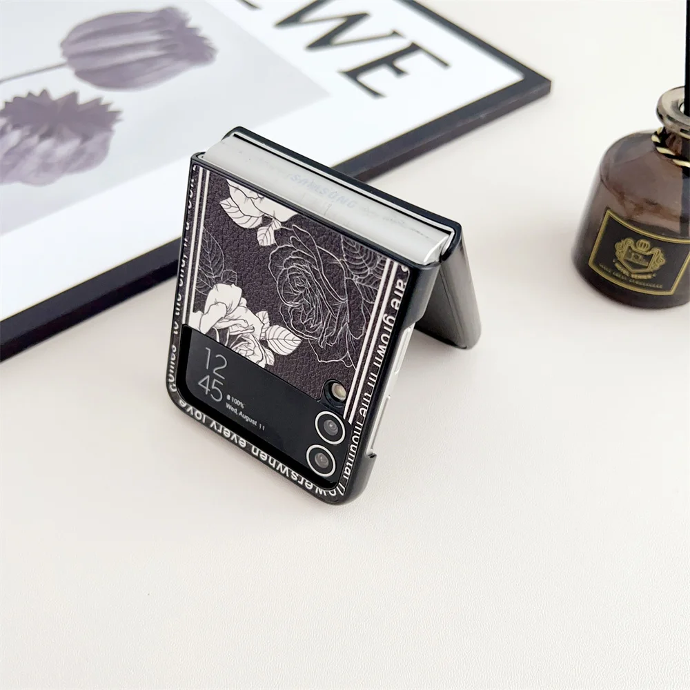 Luxury Cartoon Flower & Butterfly Retro Painting Case - Premium Protective Cover