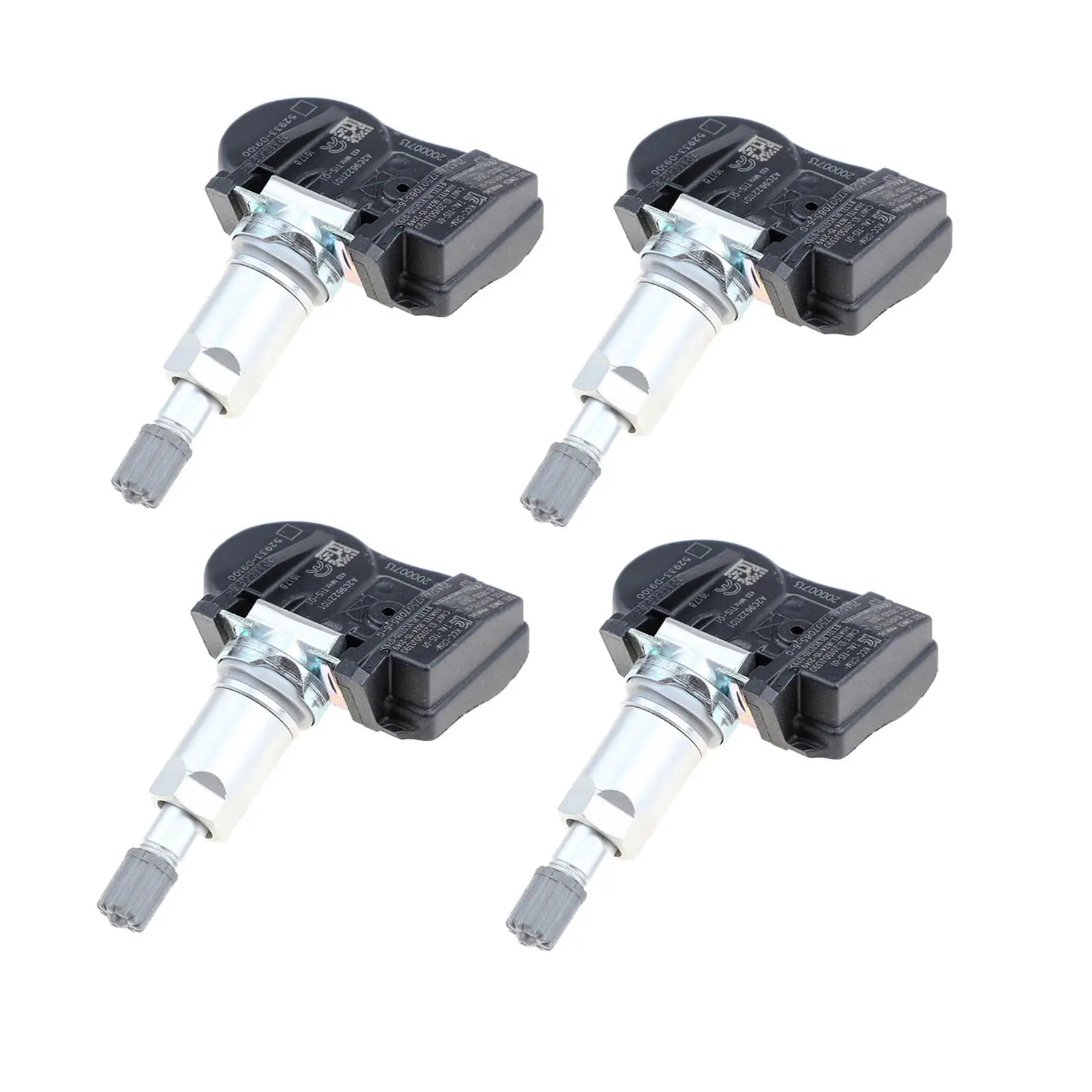 4 Pieces Tire Pressure Sensor Replace Part 52933 D9100 Tire