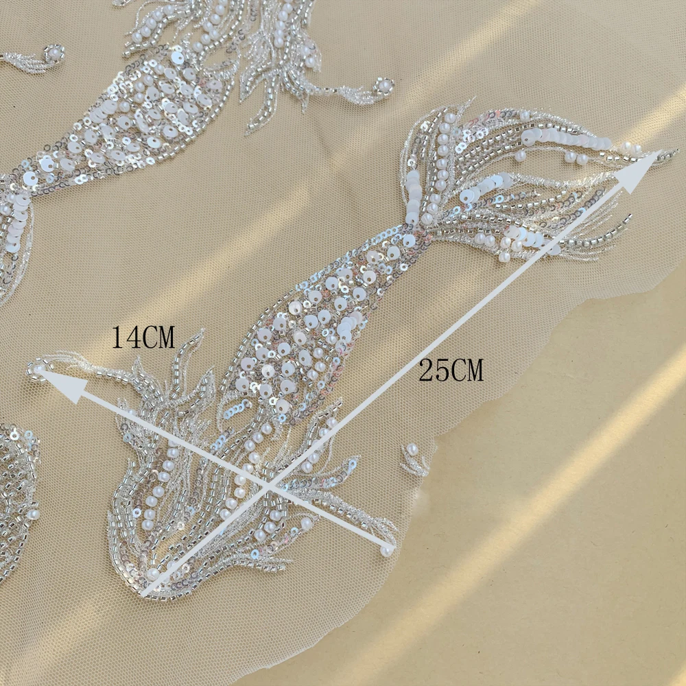 Liitata Toppe Ricamate A Forma Di Stelle Con Paillettes, Da Cucire O