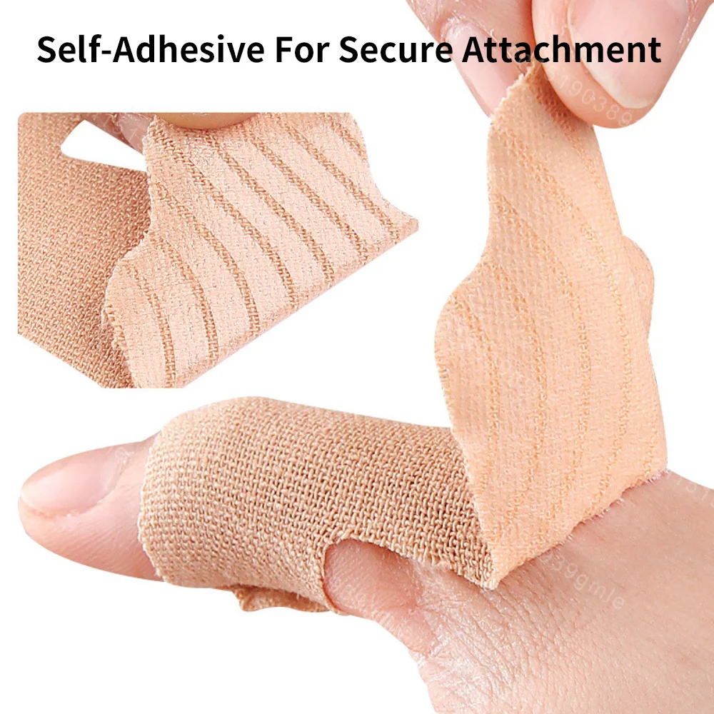 Precut Thumb Support Tape Finger Bandage Protective Thumb Cover Bowling Tape Guard Tapes Elastic Cloth Compact Sports Accessorie