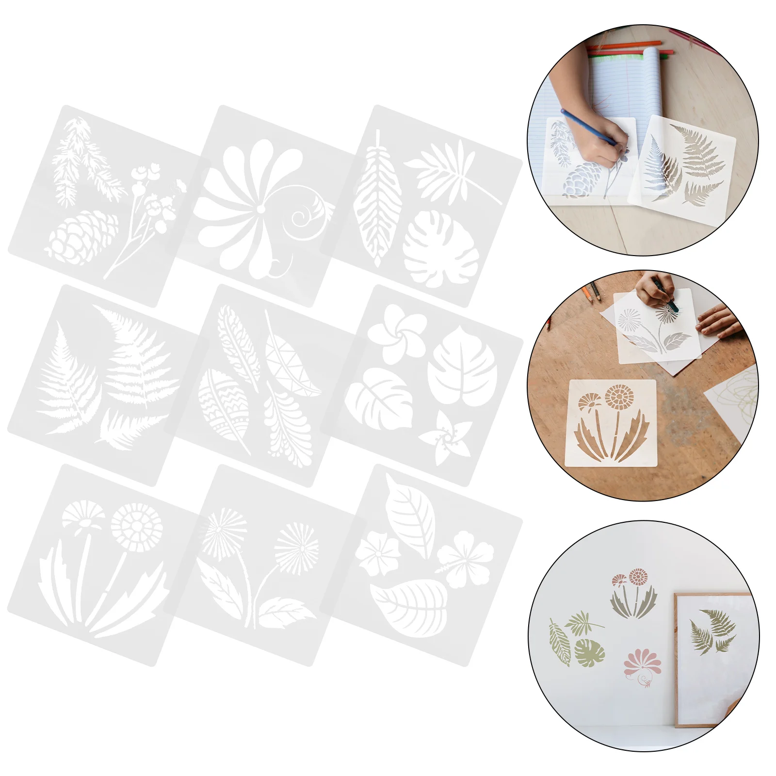 Рисунок 4 - Шаблон для рисования цветов и растений