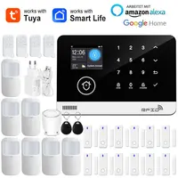 Tuya Smart WiFi GSM Home Security Alarm System - Touch Keyboard RFID APP Control Wireless Anti-Theft with Volume Adjustable 1