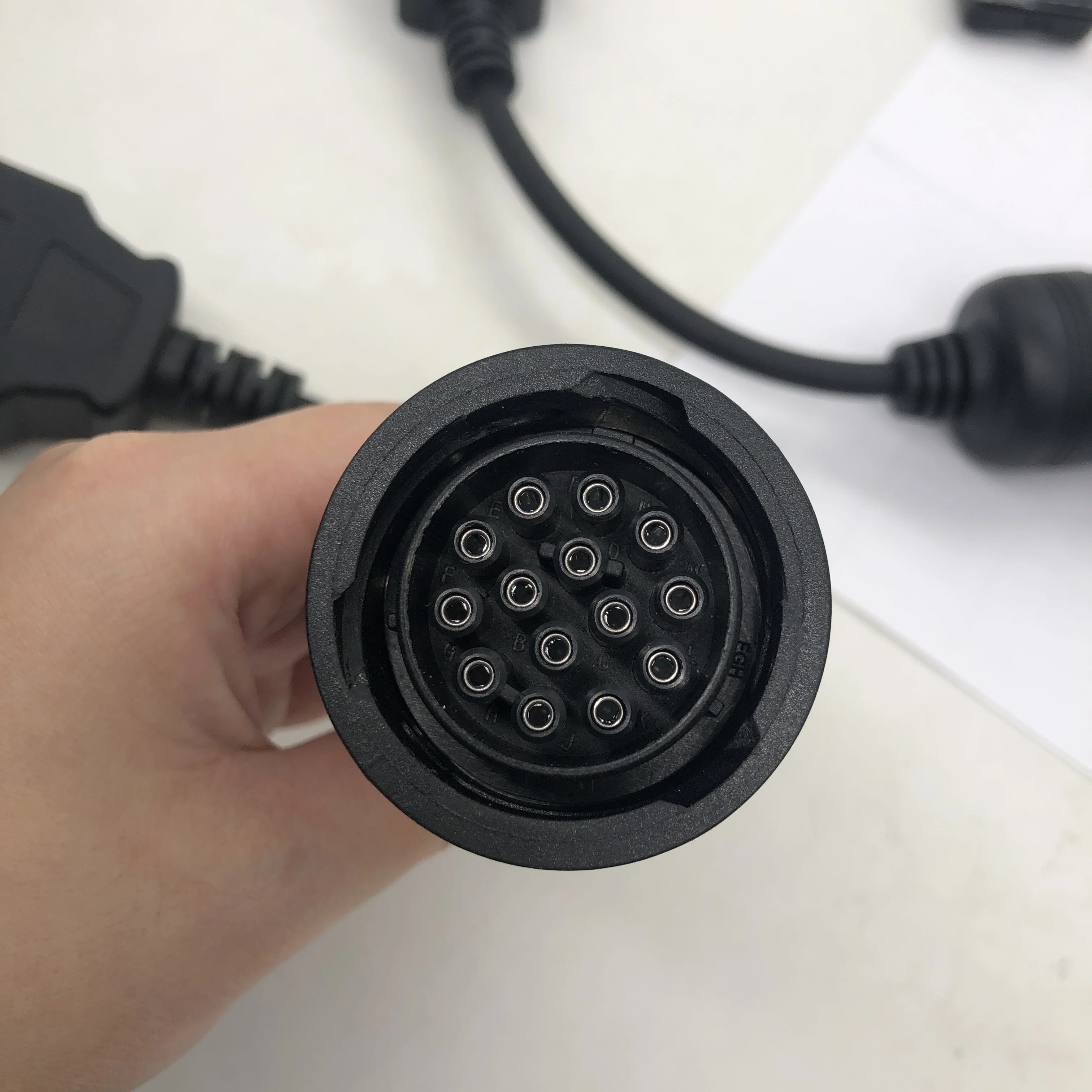 하이 퀄리티 CAT ET 3 어댑터 III 트럭 진단 도구, CAT3 통신 연결, 와이파이 및 USB ET3 헤비 듀티 스캐너, V2019A
