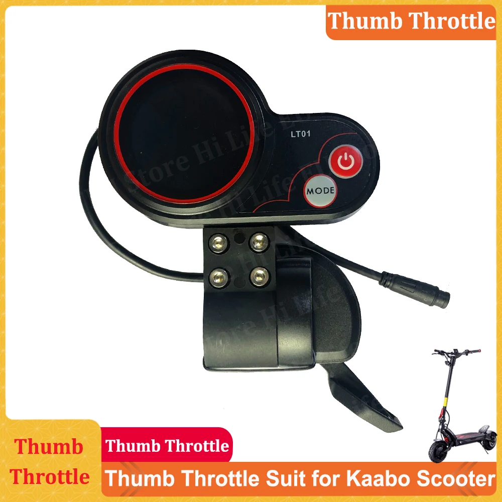 Lt01 Display Thumb Throttle Suit Per Kaabo Mantis 8/10 Kaabo Wolf Warrior X Kaabo Wolf Warrior 11 Installa Con Display Lt01