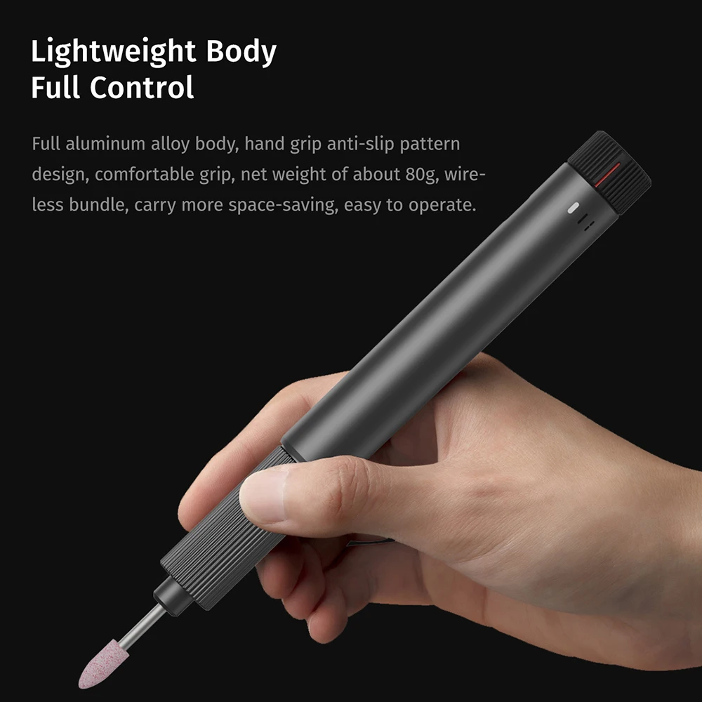 28 in 1 Electric Engraving Pen Smart Rotary Tools Wireless Portable Cordless Grinder for Carve Engrave Polishing Grind Home DIY 2