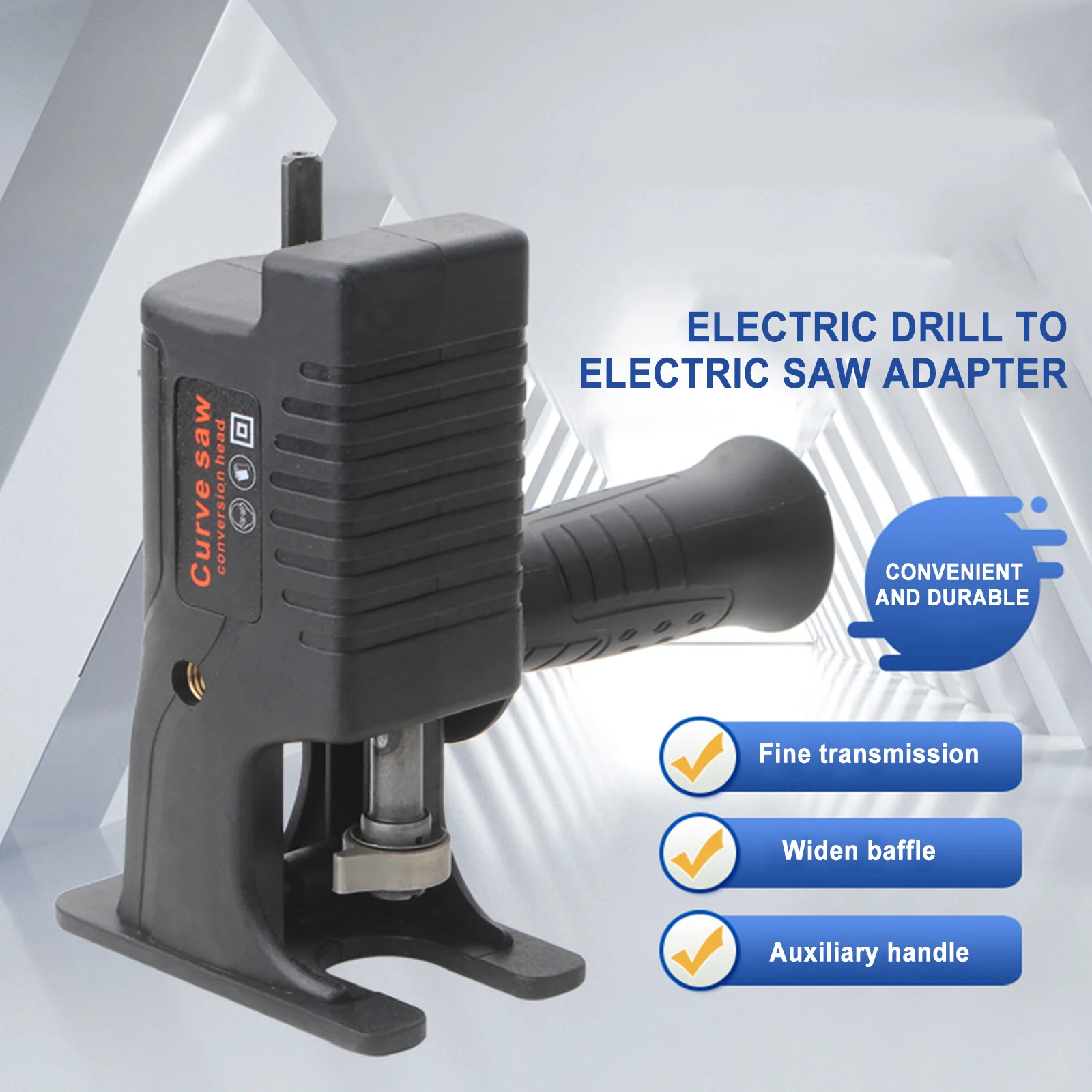 

Conversion Head Of Screwdriver Electric Drill To Electric Saw Reciprocating Saw Household Multifunctional Hacksaw Wood Tools