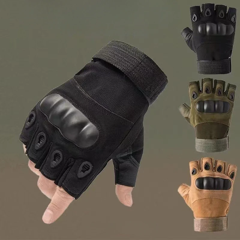 Half Finger Cycling Tactical Gloves Outdoor Men Gloves Women Sports Shooting Hunting Motorcycle Bike Glove Accessories