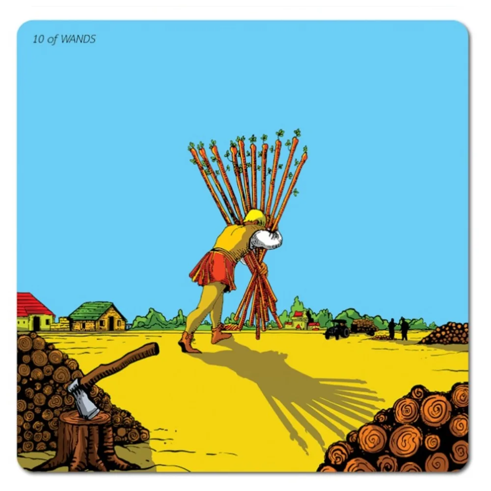 Рисунок 3 - 7*7 см RWS широкоугольный Tarot