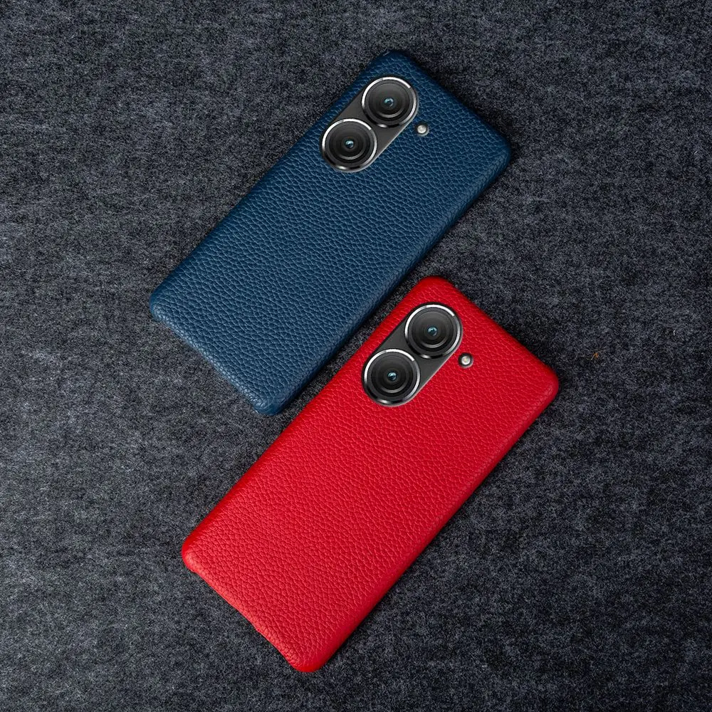 Premium Real Leather Phone Case - Luxurious Protective Back Cover