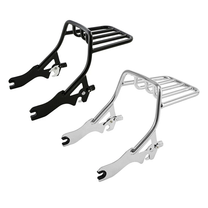 

Motorcycle Two-up Luggage Rack For Harley Street Bob FXBB Softail Slim Heritage Classic Deluxe FLDE FLHC FLHCS FLSL 2018-2023