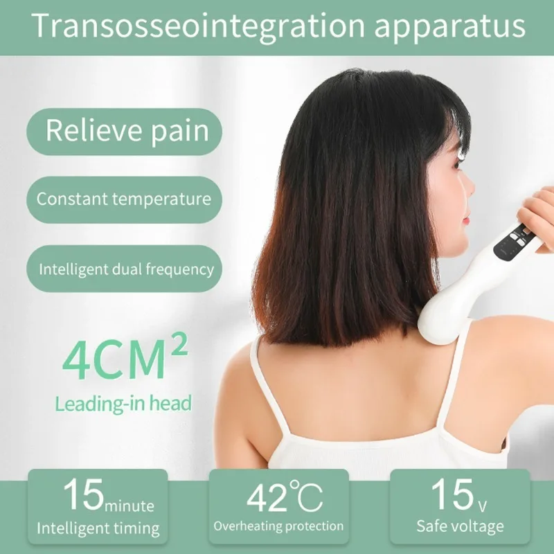 Ultrasound Physiotherapy Device Relief Pain Arthritis Physical Therapy Portable Waist Arm Neck Body Muscle Stimulator Massager therapy rehabilitation equipment for health arthritis joint neck pain relief