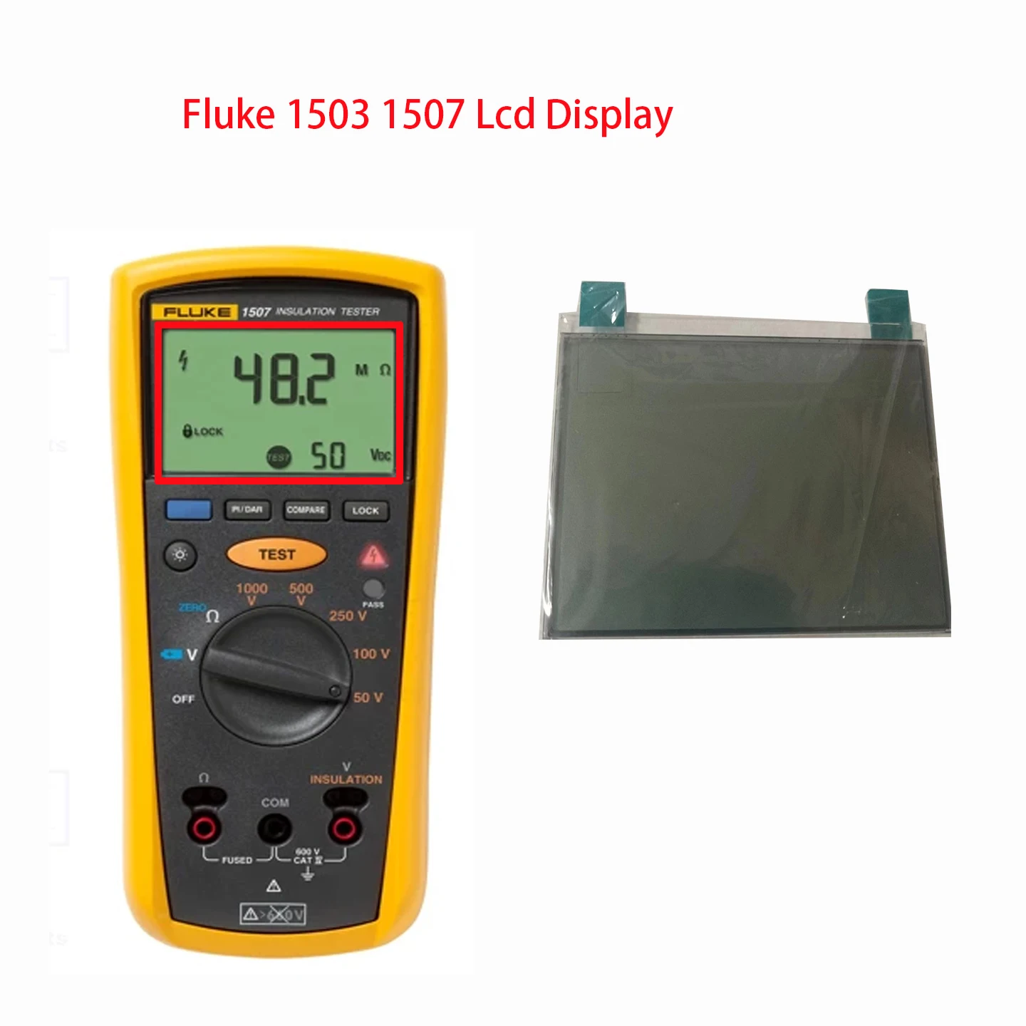 New LCD For FLUKE 1503, Fluke 1507 Original LCD Display, Meter Displays