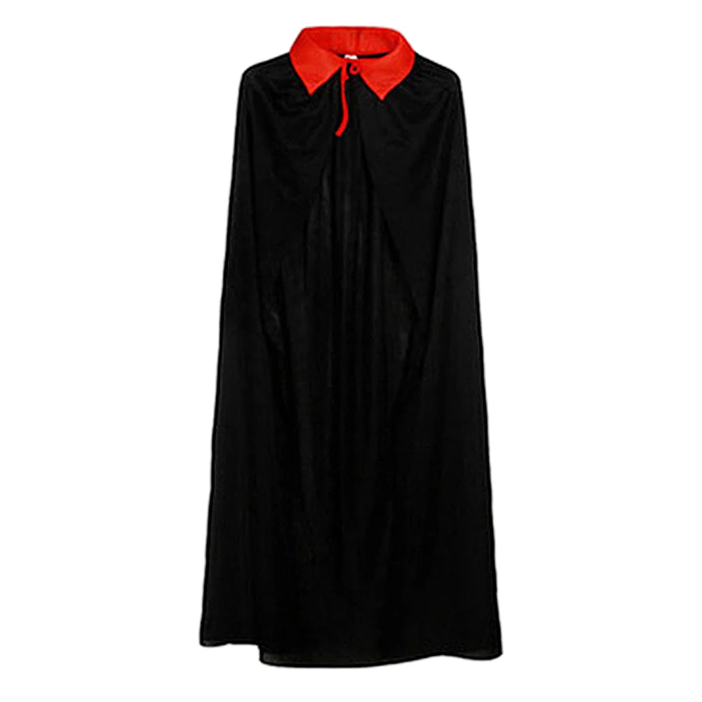 Halloween Cosplay Costume with Long Hooded Unisex Clothing Witch Grim Reaper Medieval Cape for Kids Adult Party