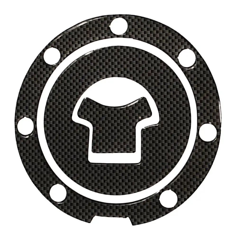 

1PC 3D Motorcycle Carbon Look Fuel Gas Tank Cap Cover Pad Sticker for SUZUKI Series R1 R6 FZR250 Motorcycle Decals
