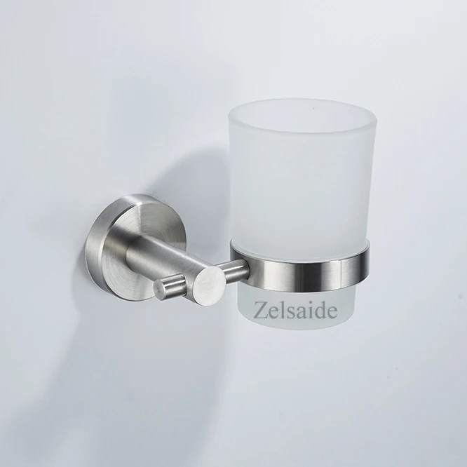 A single cup brushed