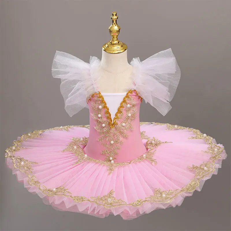 Profession elle Ballett Tutu Mädchen blau rosa Platte Pfannkuchen Tutu Ballerina Party kleid Frauen Kinder Erwachsenen Kind Ballett Tanz kostüm – Detail 8
