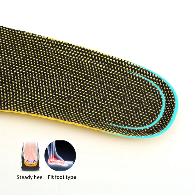 3D Honeycomb Insoles Orthopedic Memory Foam Sport Support Insert Feet Care Insoles Women Men Breathable Cushioned Running Insole orthopedic insoles shoe insoles