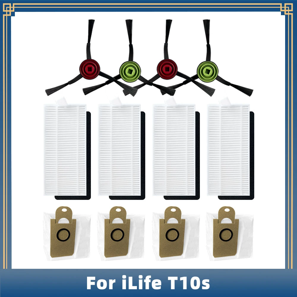 For iLife T10s Robot Vacuum Cleaner Replacement Spare Parts Accessories