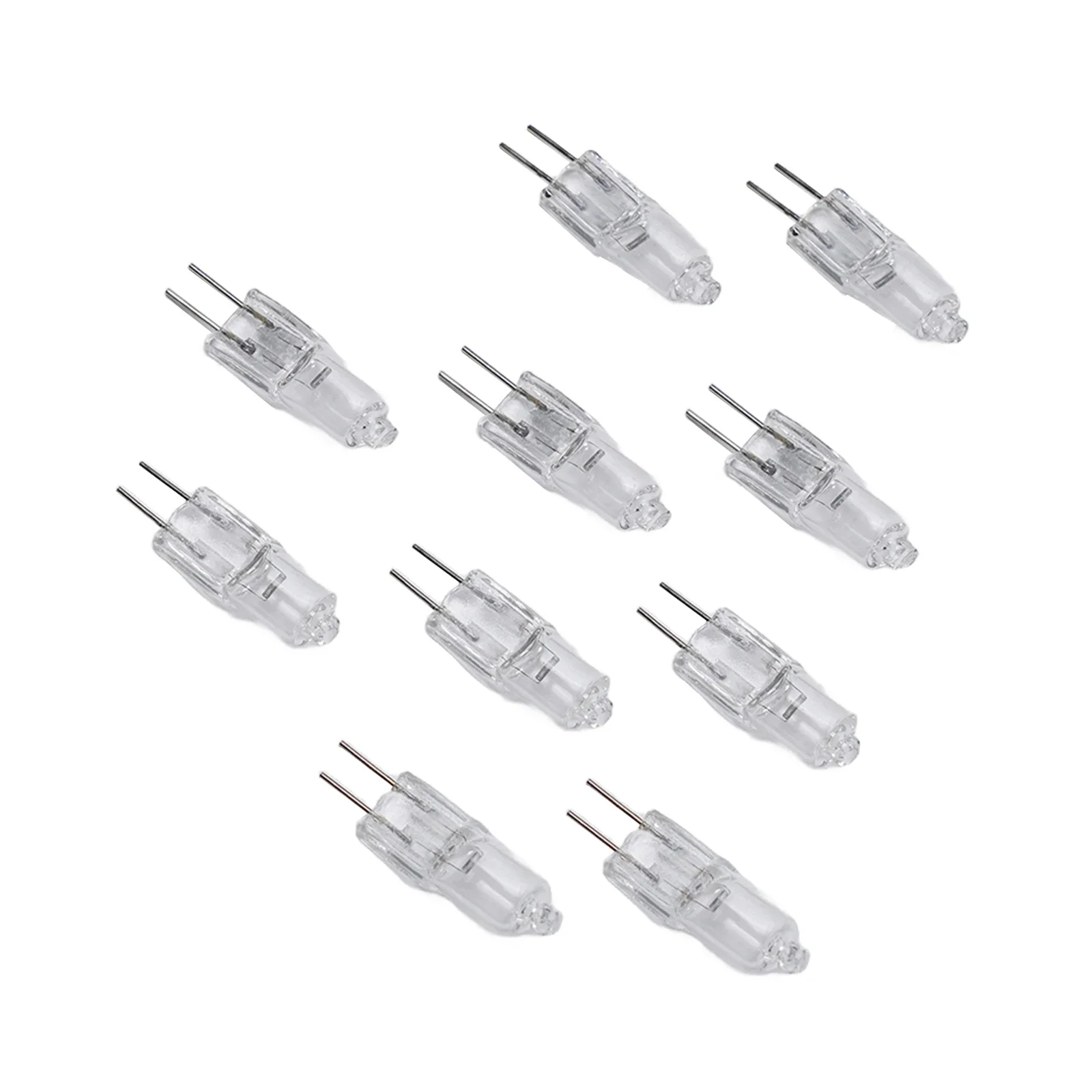 10Pcs G4 12V 5W/10W/20W/30W/50W 2900K Halogen Lamp 2 Pin Light Bulb for Fragrance Light Ceiling Desk halogen lamp bulb
