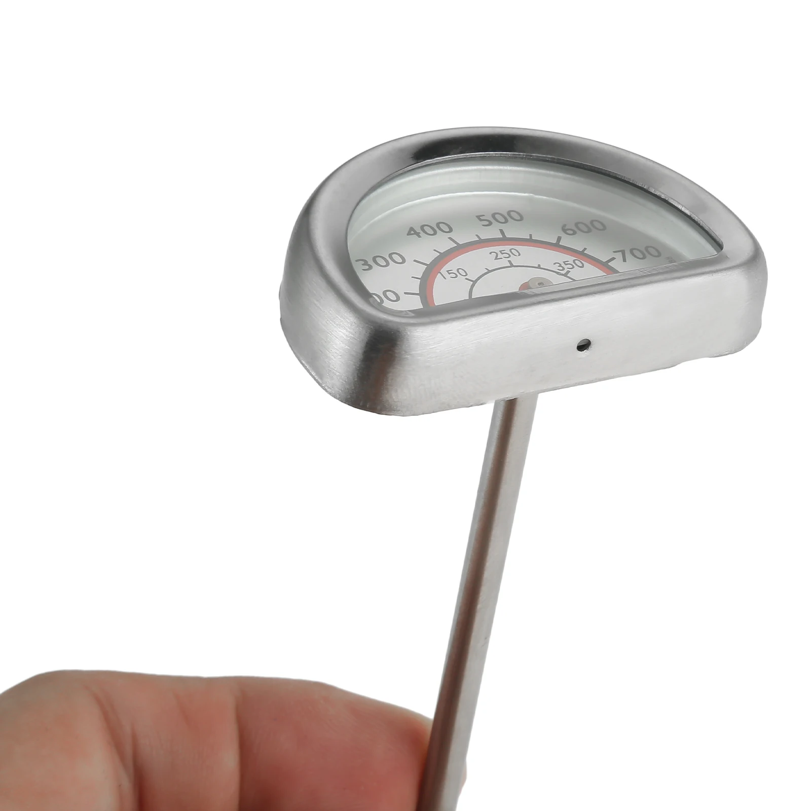 100F to 800F BBQ Grill Lid Thermometer Stainless Steel Temperature Gauge Heat Indicator Fit for Charbroil Grill Parts 463271314