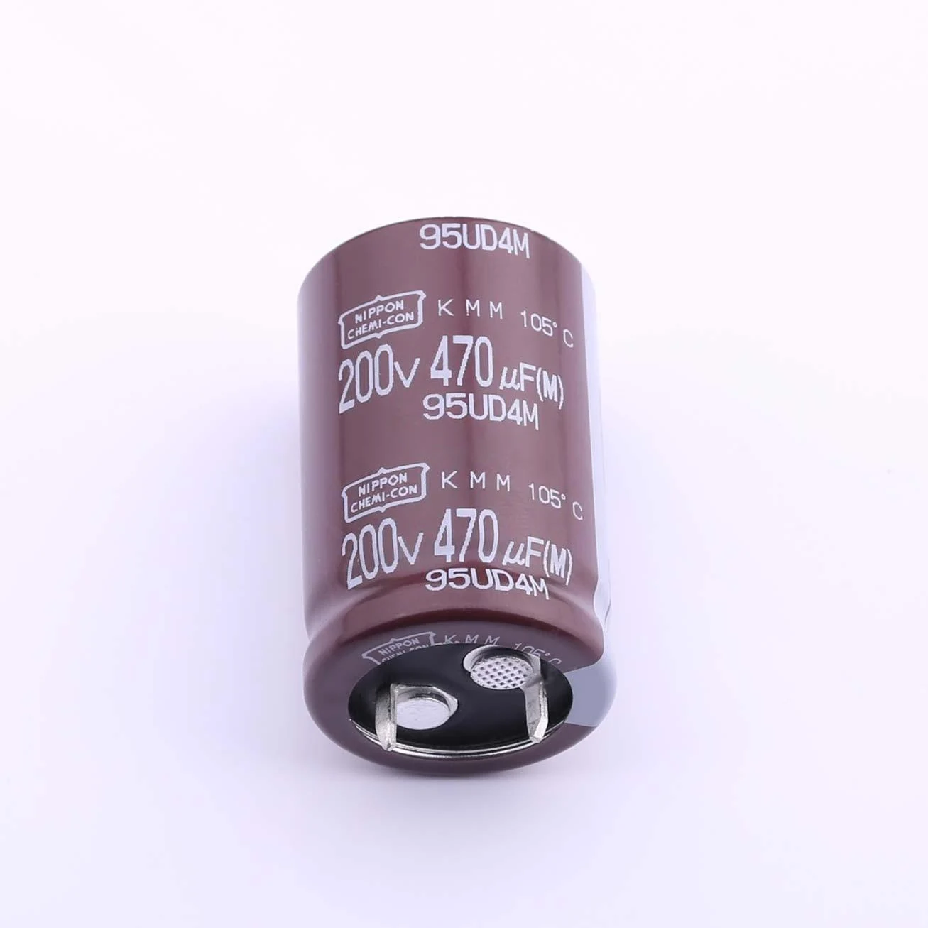 

Электролитический конденсатор EKMM201VSN471MP35S (470 мкФ ± 20% 200V) рожкового типа
