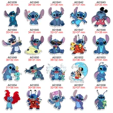 

Acrylic Disney Stitch Planar Resin Flatback Printed Cabochon for DIY Bows Party Craft Supplies Handmade Material