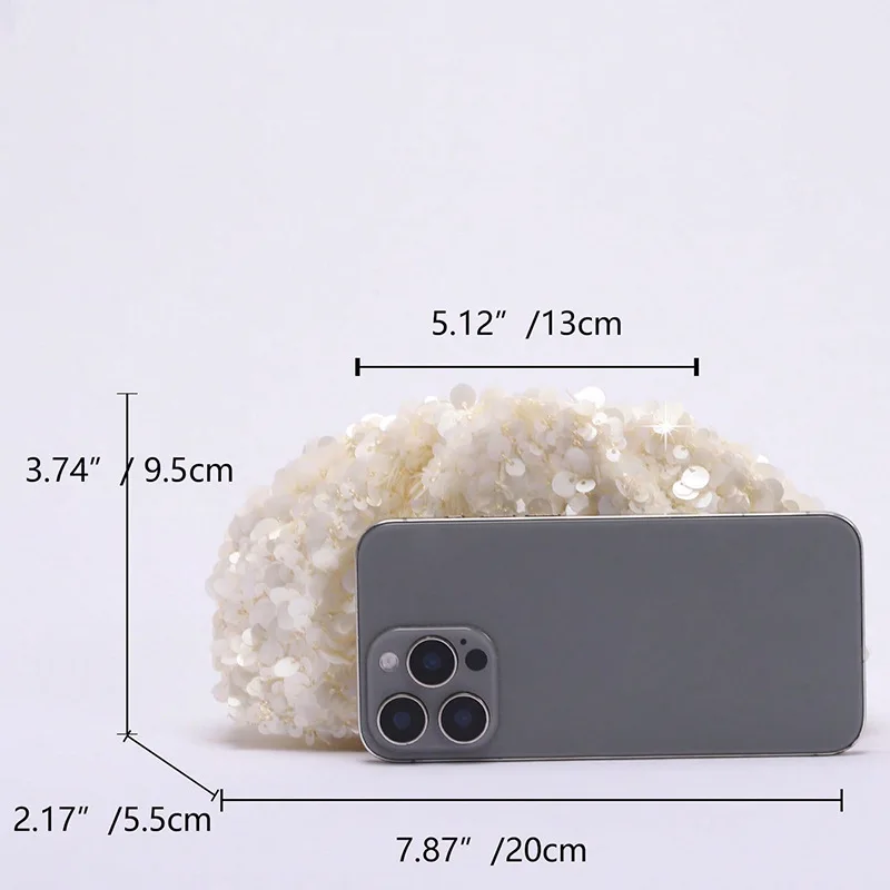 Fashion Sequins Women Handbags Shinny Chain Shoulder Crossbody Bags Elegant Clutch Bag for Wedding Party Small Tote Female Purse