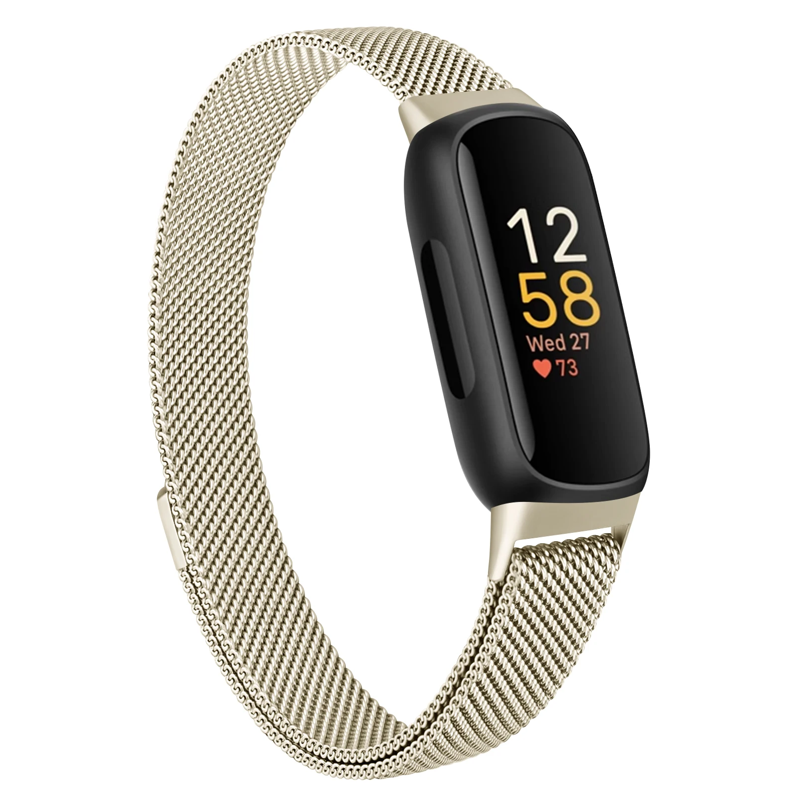Magnetic Metal Loop Strap Stainless Steel Watchband Bracelet