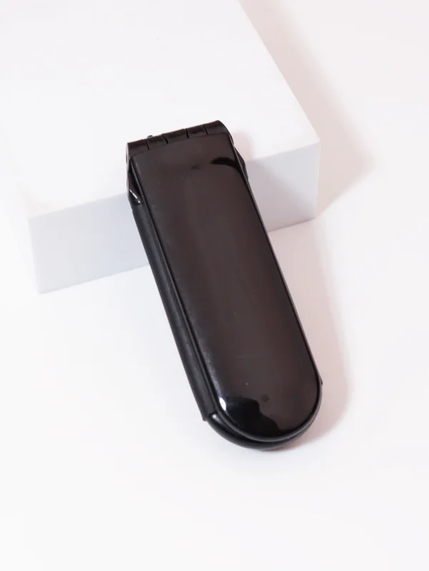 1pc foldable mirror comb, portable folding comb, anti-static and high-temperature travel comb For Hair Accessories