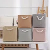 Portable fabric clothing storage box toy storage dust-proof clothing organization storage box finishing box 1