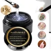 19g/5g Solid Nail Glue Gel for Diamond Rhinestones Nail Charms DIY Press on Nails No Wipe Glue Gel Manicure Strong Adhesive Gel 5
