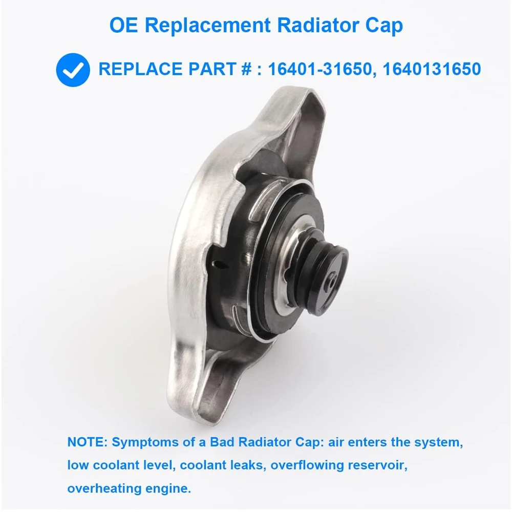 Radiator Cap 16401-31650 For Lexus IS250 IS350 GS350 GX460 For Toyota Tacoma 4Runner FJ Cruiser 1640131650 16401-20353 10PCS radiator coolant tank cap car radiator cap