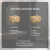30" Floating Bathroom Vanity with Ceramic Integrated Sink Combo, Wall Mounted Storage Cabinet with 2 Drawers 6