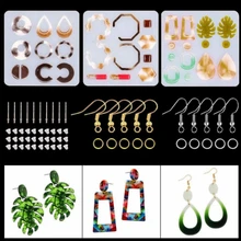 

Diy Jewelry Silicone Molds Earring Making Kit with Bohemian Drop Dangle Epoxy Casting Molds Rings For Resin Jewelry Making 2022