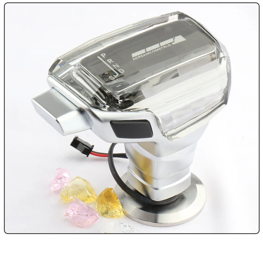 For Volvo S60 S80 V40 V60 V70 XC60 XC70 Gear shift knob Gear stick lever LED Cry