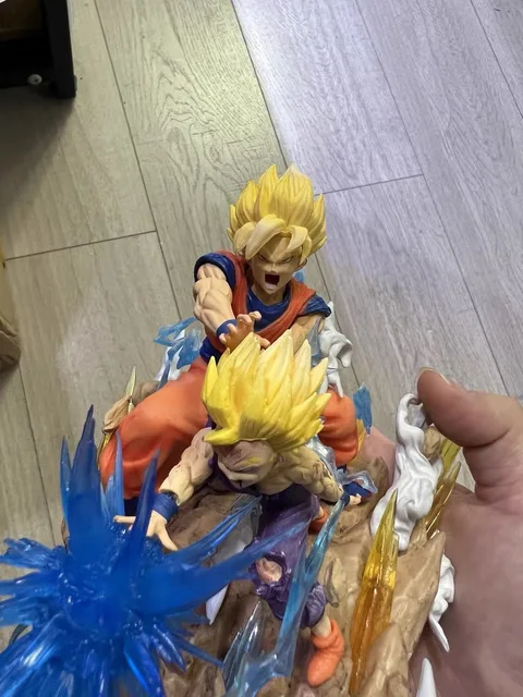 Dragon Ball Z Anime Figure Son Goku Kamehameha Figures Cell Kakarotto Super  Saiyan Collectible Toy Model Doll Gifts For Children - AliExpress