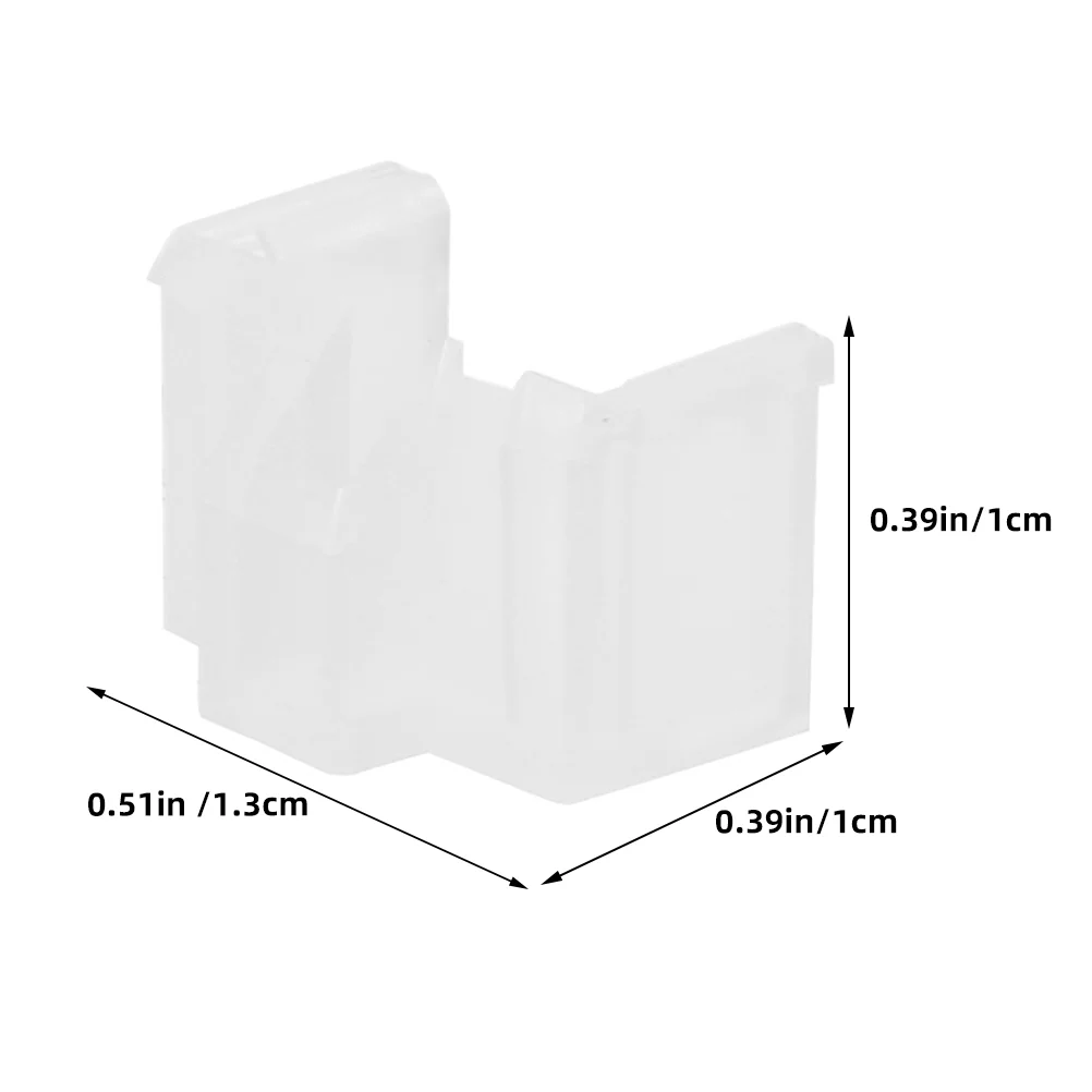 Phonograph needle supplies Stylus Protective Cover Record Needle Turntable Accessories Protector for Player Pickup Plastic Replacement Dust