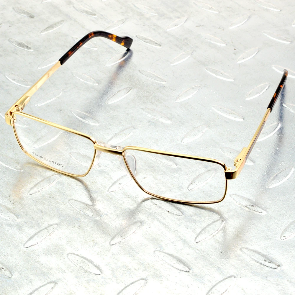 Stainless Steel Frame Eyeglasses Eyeframe Eyewear Stainless Steel