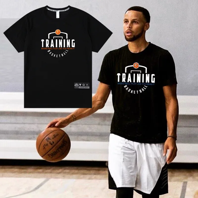 Men Women Running T Shirt Breathable Quick Dry Fitness Basketball Shooting Training Jerseys Exercise Clothes Gym Sports Shirts