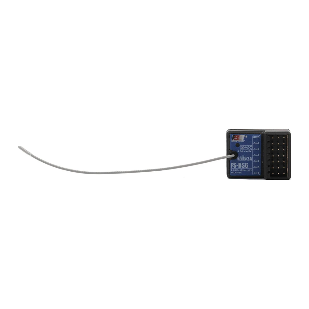 FS-GT2E/FS-IT4S/FS-GT5 RC 컨트롤러 송신기 모델 장난감용 6CH 수신기, 어린이용, 휴일 선물용